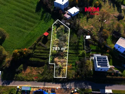 Prodej pozemku pro bydlení, Zlín - Příluky, 781 m2