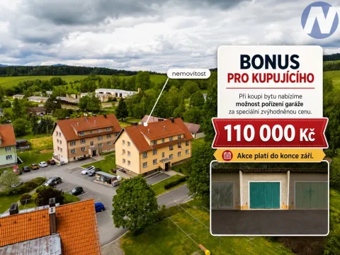 Prodej bytu 3+1, Zbytiny, 62 m2