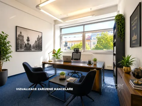 Pronájem kanceláře, Praha - Nové Město, Václavské náměstí, 85 m2