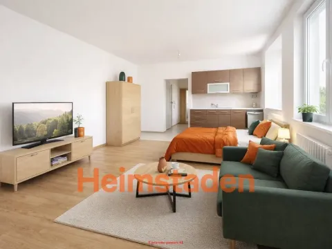Pronájem bytu 1+kk, Karviná - Nové Město, Gabriely Preissové, 28 m2