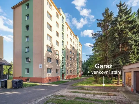 Pronájem bytu 2+1, Most, Jaroslava Vrchlického, 50 m2