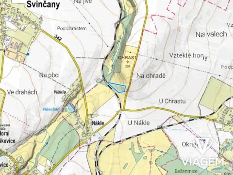 Prodej podílu pole, Jeníkovice, 1350 m2