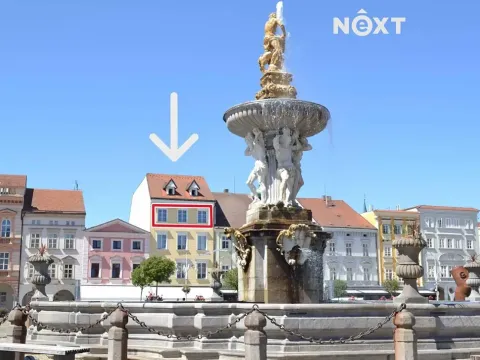 Pronájem kanceláře, České Budějovice, nám. Přemysla Otakara II., 150 m2