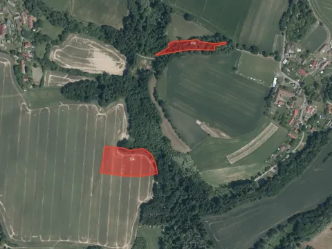 Prodej pole, Hněvkovice, 10138 m2
