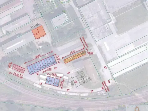 Pronájem komerčního pozemku, Olomouc - Hodolany, Tovární, 2300 m2