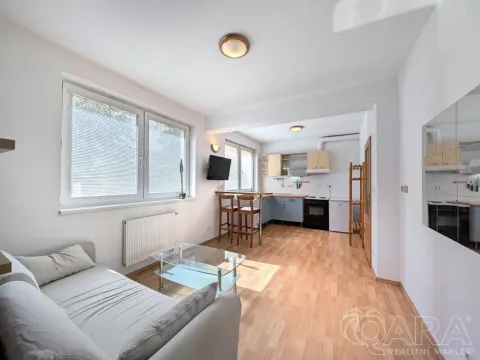 Pronájem bytu 1+kk, Praha - Modřany, 38 m2