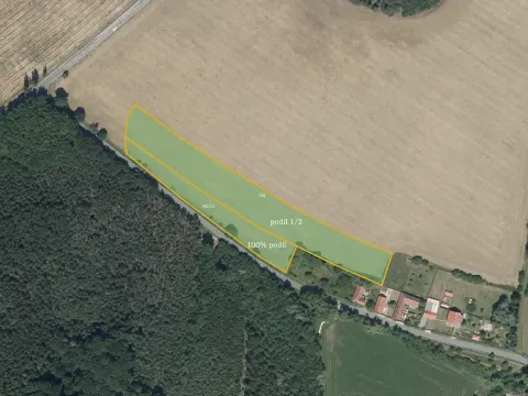 Prodej pole, Žiželice, 7612 m2
