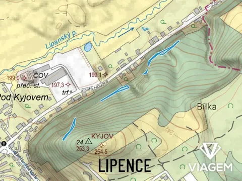 Prodej pole, Praha - Lipence, 926 m2
