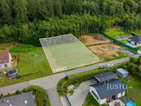 Prodej pozemku pro bydlení, Hodkovice nad Mohelkou, Pelíkovická, 1402 m2