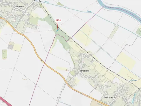 Dražba lesa, Bezměrov, 660 m2