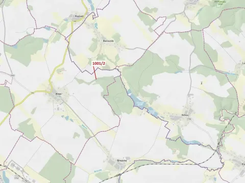 Dražba lesa, Březí nad Oslavou, 150 m2