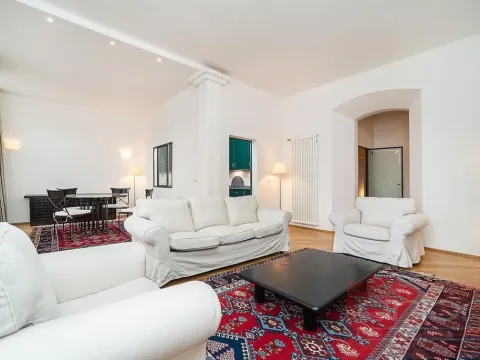 Pronájem bytu 3+1, Praha - Smíchov, Hořejší nábřeží, 94 m2