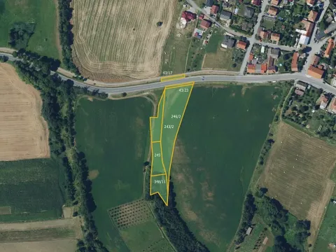 Prodej pole, Kunštát, 6953 m2