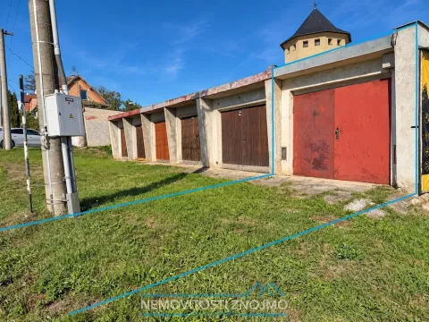 Pronájem garáže, Znojmo, Suchohrdelská, 21 m2
