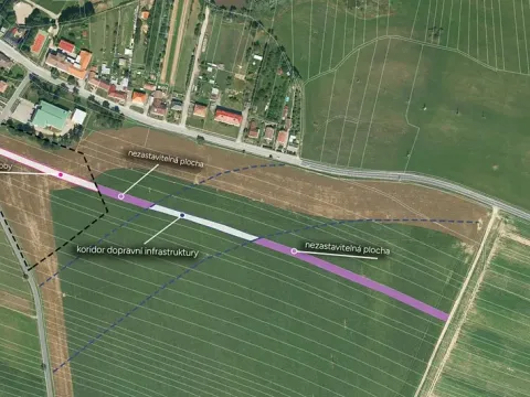 Prodej komerčního pozemku, Předín, 5761 m2