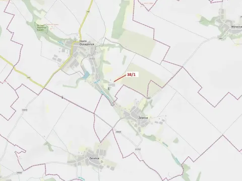 Dražba lesa, Horní Dunajovice, 245 m2