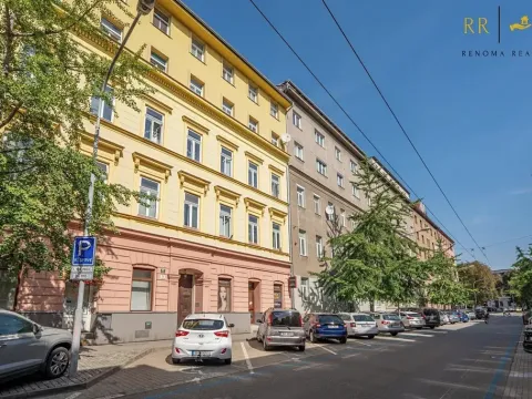 Pronájem bytu 1+1, Brno, Slovákova, 45 m2