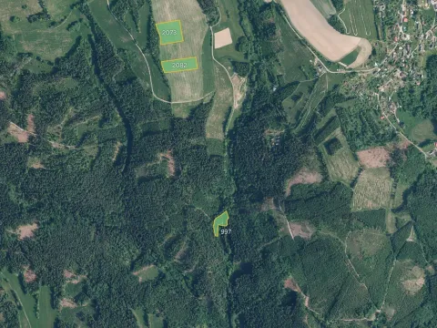 Prodej pole, Jílové u Držkova, 19916 m2