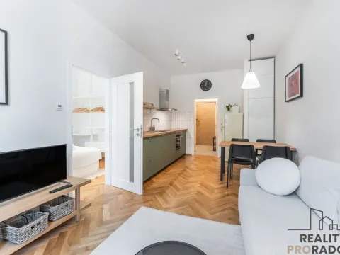 Prodej bytu 2+kk, Praha, Jičínská, 40 m2
