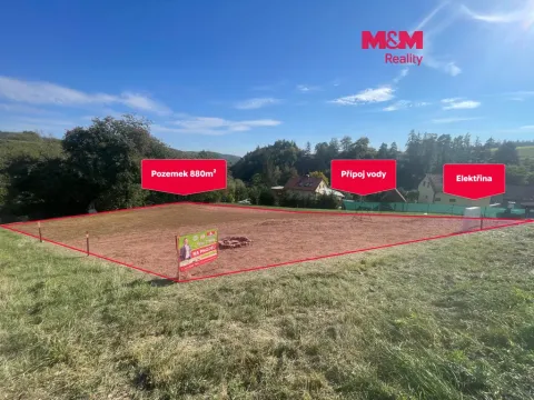 Prodej pozemku pro bydlení, Konice - Čunín, 880 m2