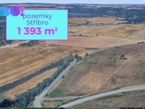 Prodej pole, Stříbro, 1393 m2