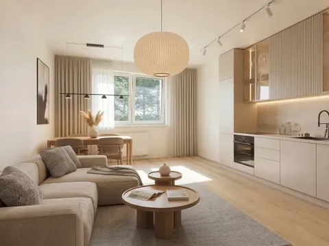 Prodej bytu 1+kk, Praha - Satalice, Za Novákovou zahradou, 33 m2