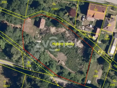 Prodej rybníku, Halenkovice, 2136 m2