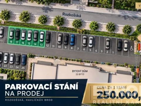 Prodej pozemku, Havlíčkův Brod, 13 m2