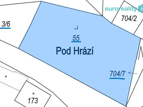Prodej pozemku pro bydlení, Klatovy, 830 m2