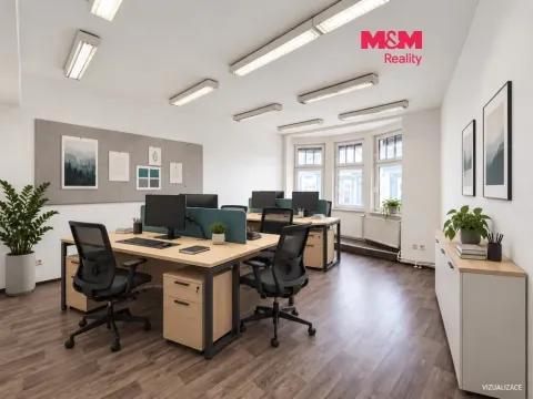 Pronájem kanceláře, Ostrava - Moravská Ostrava, 28. října, 80 m2