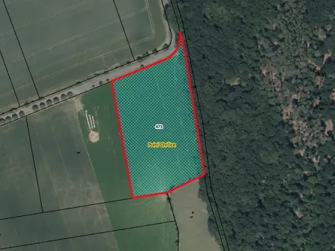 Prodej pole, Polní Chrčice, 10141 m2