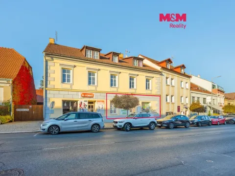 Pronájem obchodního prostoru, Slaný, Palackého, 70 m2