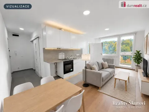 Pronájem bytu 2+kk, Most, Brněnská, 35 m2