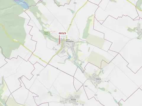 Dražba lesa, Horní Dunajovice, 13 m2