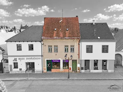 Prodej činžovního domu, Chlumec nad Cidlinou, Klicperovo náměstí, 262 m2