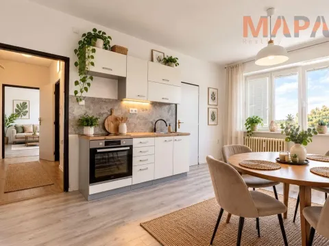 Pronájem bytu 3+kk, Most, 1. máje, 52 m2