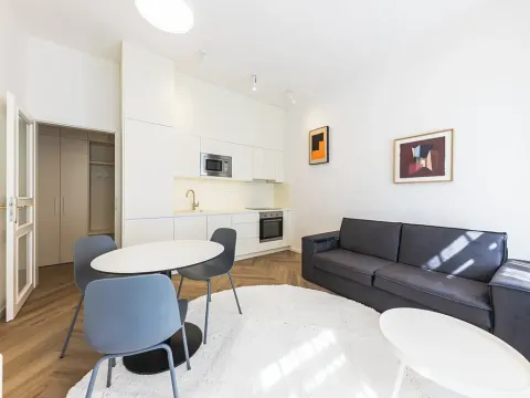 Pronájem bytu 2+kk, Praha - Vinohrady, Sázavská, 42 m2