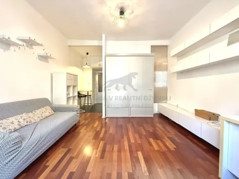Pronájem bytu 1+kk, Praha - Strašnice, Za poštou, 32 m2
