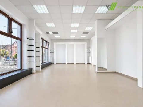 Pronájem obchodního prostoru, Hodonín, Štefánikova, 90 m2