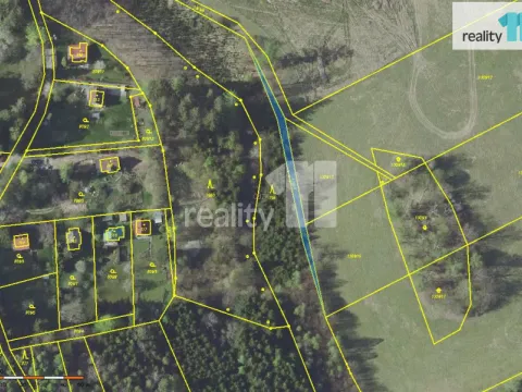 Prodej pozemku, Ondřejov - Třemblat, 380 m2
